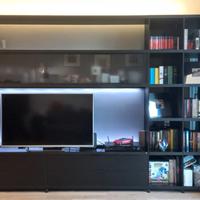 Libreria e mobile tv Rimadesio