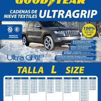 Goodyear Set 2 calze da Neve in Tessuto per Auto