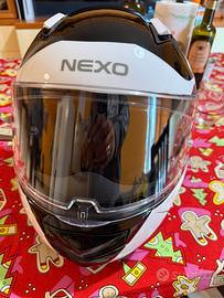 Casco nexo bianco e nero