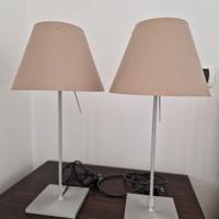 2 lampade da tavolo/comodino Costanzina