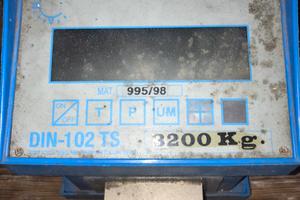 Dinamometro bilancia per: gancio,carroponte o gru