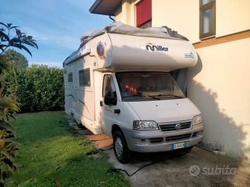 CAMPER MANSARDATO MOBILVETTA ELNAGH MILLER 7 POSTI