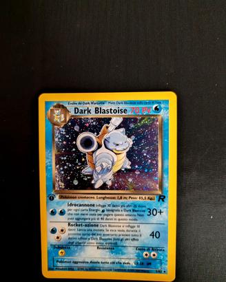 Dark Blastoise holo prima edizione near mint