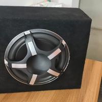 Subwoofer Hertz Mille ML3000 + Griglia + Box 40L