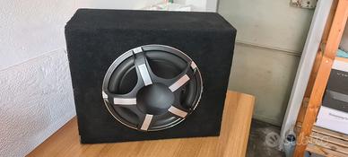 Subwoofer Hertz Mille ML3000 + Griglia + Box 40L