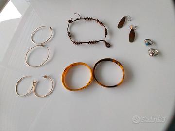bigiotteria-anelli in argento,orecchini, bracciali