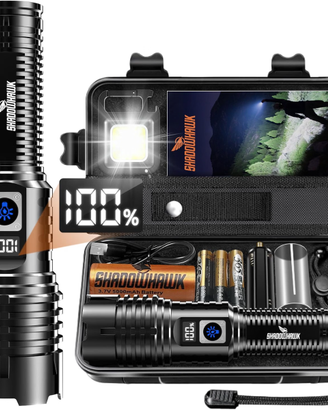 Shadowhawk Torcia LED Potente Professionale