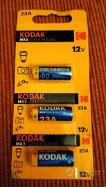 Tre batterie Kodak Max Super Akaline 23A  12A