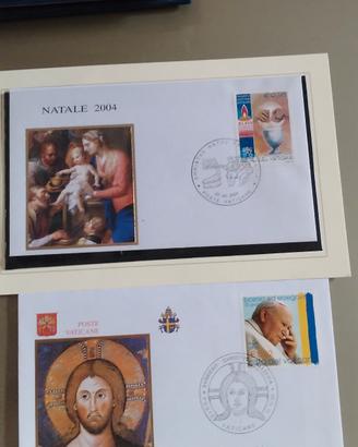 Lotto 7 Buste FDC / Viaggiate Città del Vaticano -