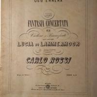 LUCIA DI LAMMERMOOR , UGO ERRERA ED. RICORDI