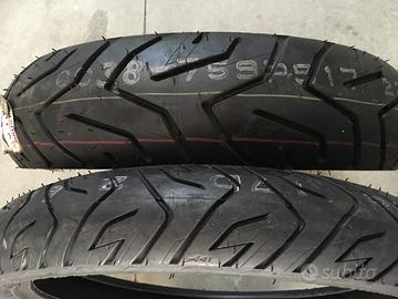 Coppia BRIDGESTONE A41 - 130 80 17 H , 90 90 21 V