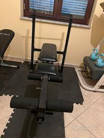 Panca regolabile e multifunzionale