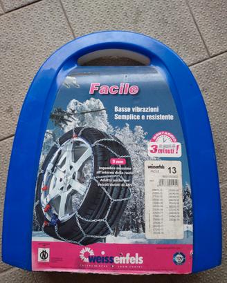 Catene da neve weissenfels facile 13 9mm