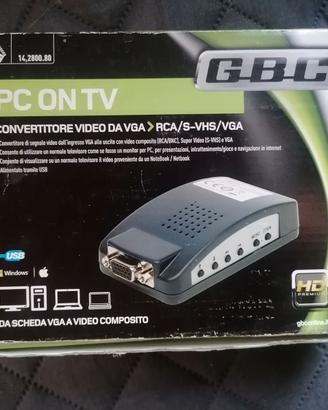 Convertitore video da Vga a RCA/S-VHS/VGA