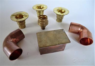 Numero 7 pezzi elementi per caldaie da modellismo