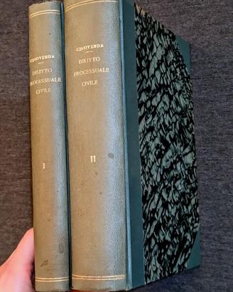 Chiovenda - Istituzioni di diritto processuale civ