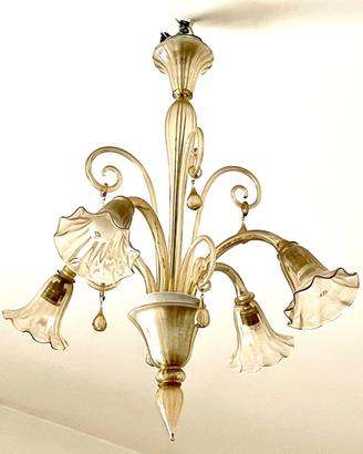 Lampadario Murano anni 20 originale