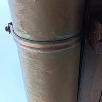 Staffe in RAME per grondaie