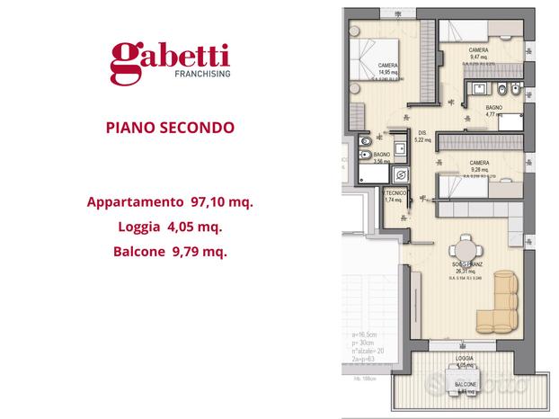 Appartamento Rimini [Cod. rif Q428VRG]