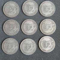 Monete britanniche in argento 500