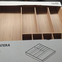 porta posate in bambù IKEA