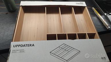 porta posate in bambù IKEA