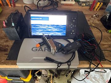 Ecoscandaglio garmin striker 9sv sonda gt15