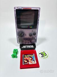 Game Boy Color – Atomic Purple + Pokémon Rosso