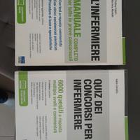 manuale infermieri + libro quiz concorso infermier