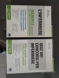 manuale infermieri + libro quiz concorso infermier