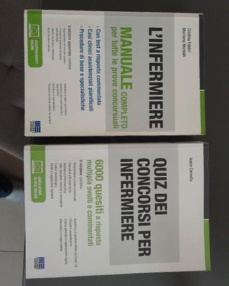 manuale infermieri + libro quiz concorso infermier