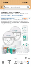 Tiralatte doppio MAMASHY Libera + kit completo