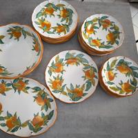 Set di piatti ceramica di vietri