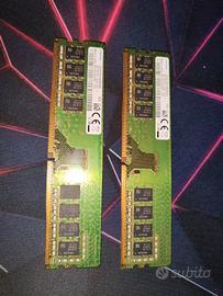 16gb di ram Samsung a 2666mts 