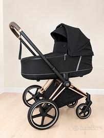 Cybex Priam Rose gold trio con base isofix