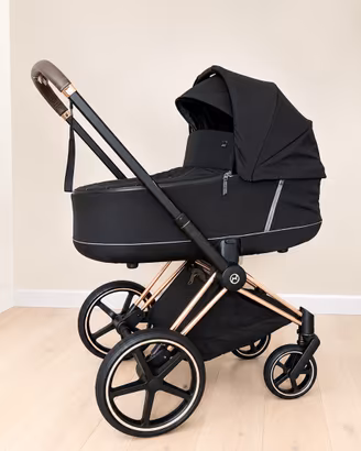 Cybex Priam Rose gold trio con base isofix
