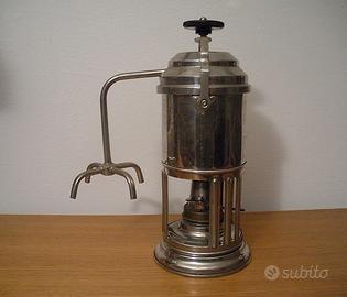 Vecchia caffettiera Aquilas Santini Ferrara 1920