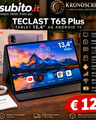 TECLAST T65 Plus 13,4" 256GB 20GB RAM 