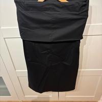 Gonna longiette nera