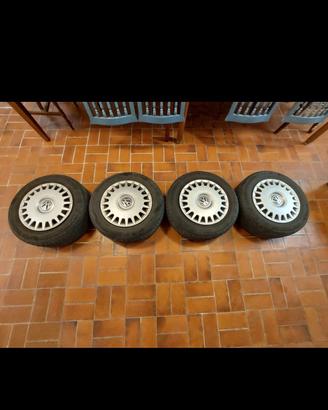 Nr.4 ruote complete Continental 195 65 15  91H Est