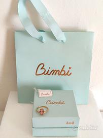 Anello "Bimbi Jewels" in Oro 18kt + Madreperla