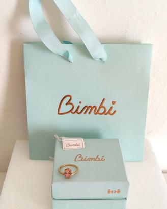 Anello "Bimbi Jewels" in Oro 18kt + Madreperla