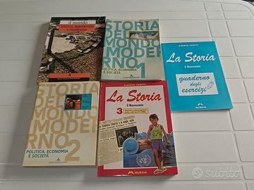 Lotto libri di storia