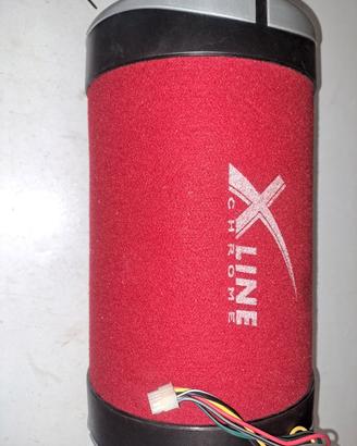 Subwoofer Xline Chrome amplificato