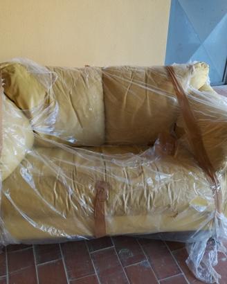 Divano ecopelle cm. 160 larghezza
