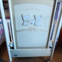 Kit culla/lettino insieme al fasciatoio PALI'