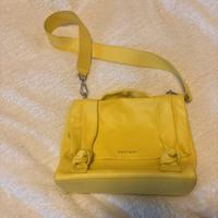 Borsa anche tracolla gialla Orciani