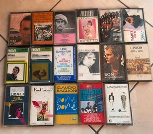Lotto 17 Musicassette - Cantautori Italiani