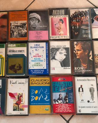 Lotto 17 Musicassette - Cantautori Italiani