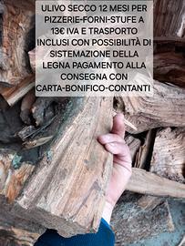 LEGNA DA ARDERE SECCA 12MESI SPACCO PICCOLO 